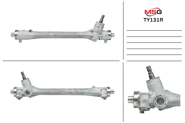 <strong>Рульова рейка без ГУР відновлена Toyota Prius 09-17 MSG TY131R (фото 1)</strong>