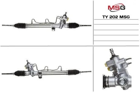 Рульова рейка з ГУР нова для Toyota MSG TY202 фото товару