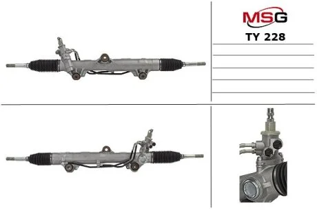 Рульова рейка з ГУР нова Toyota Land Cruiser 200 07-21, Lexus LX570 08-22 для Lexus, Toyota MSG TY228 фото товару
