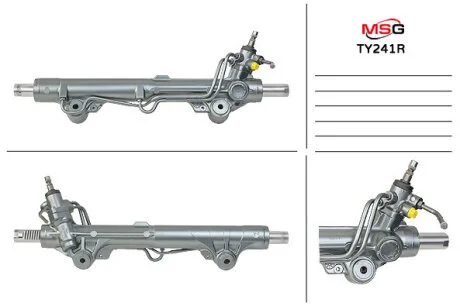 Рульова рейка з ГУР відновлена Toyota Tundra 06-13 для Lexus, Toyota MSG TY241R фото товару