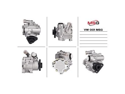Насос ГУР новий VW Passat B5 96-05, Audi A6 04-11, Skoda Superb 01-08 для Audi, Volkswagen, BMW, Skoda MSG VW 001 фото товару