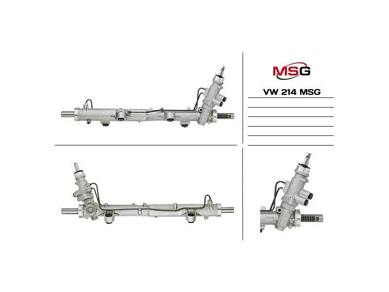 <strong>Рульова рейка з ГУР нова VW Transporter T5 03-15 MSG VW 214 (фото 1)</strong>