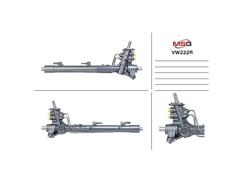 <strong>Рульова рейка MSG VW222R (фото 1)</strong>