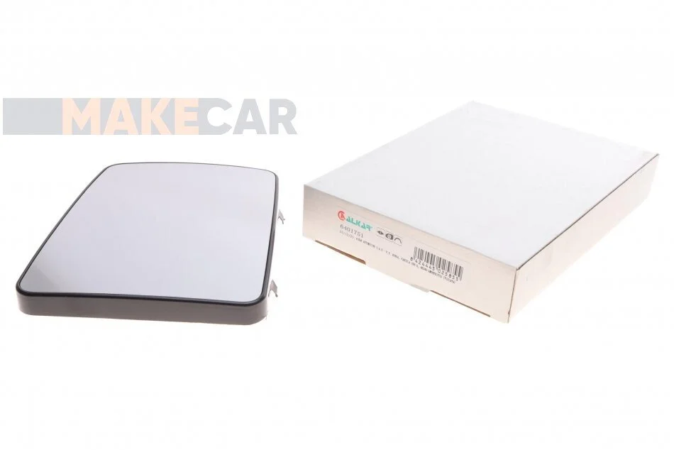 <strong>Скло дзеркала лів. с пласт. держат., випукл. MSU 6401751 (фото 1)</strong>