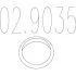 <strong>Монтажне кільце вихлопної системи (D (внутр.) - 54 мм; D (наружн.) - 68,5 мм; Висота - 14,5 мм) MTS 02.9035 (фото 1)</strong>