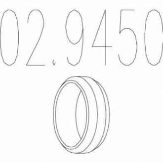 Монтажное кольцо MTS 02.9450