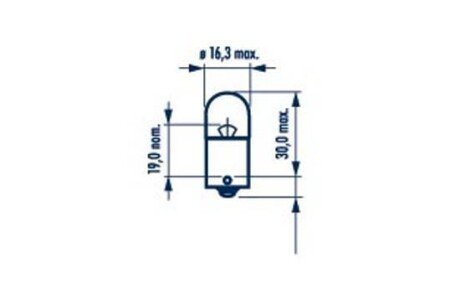 173263000 Лампа R10W 24V 10W BA15s |AUXILIARY LAMPS| (10шт) HD NARVA 17326 фото товару