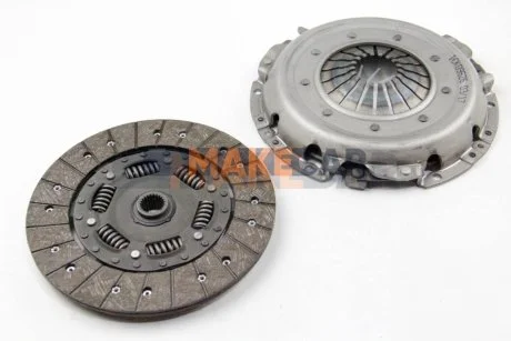Комплект зчеплення Audi A4/A6/A8 /VW Passat 2.5DTI 97-05 (240 mm) для National CK9626 фото товару