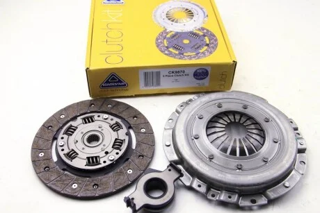 Комплект зчеплення Doblo 1.3D Multijet /Nemo/Bipper 1.3HDi 10- (215mm) для Fiat, Lancia, Opel, Citroen, Peugeot National CK9870 фото товару