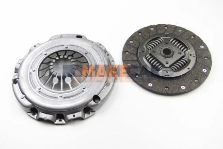 Комплект зчеплення Golf IV/Bora/Sharan/Fabia I/Octavia I 1.9TDI 00- (240mm)(під суцільний маховик) для National CK9946S фото товару