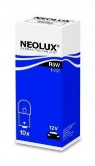 Лампа допоміжн. освітлення R5W 12V 5W ВА15s (вир-во Neolux) для NEOLUX N207 фото товару