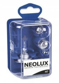 Лампа фарна (набір) H7 12V 55W PX26d (вир-во Neolux) для NEOLUX N499KIT фото товару