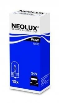 Автолампа 3W для NEOLUX N505 фото товару