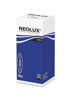 Лампочка допоміжна C10W (12 В, 10 Вт, тип гнізда: SV8,5-8) для NEOLUX NLX264K10SZT фото товару