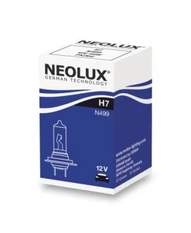 Лампочка галоген H7 (10 шт, 12 В, 55 Вт, тип гнізда: PX26D) для NEOLUX NLX499 фото товару