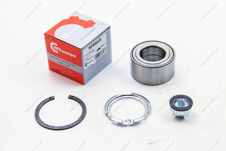 <strong>Підшипник маточини перед. Renault Clio 05-/Megane 02-09 NFC Europe NFB5638 (фото 1)</strong>