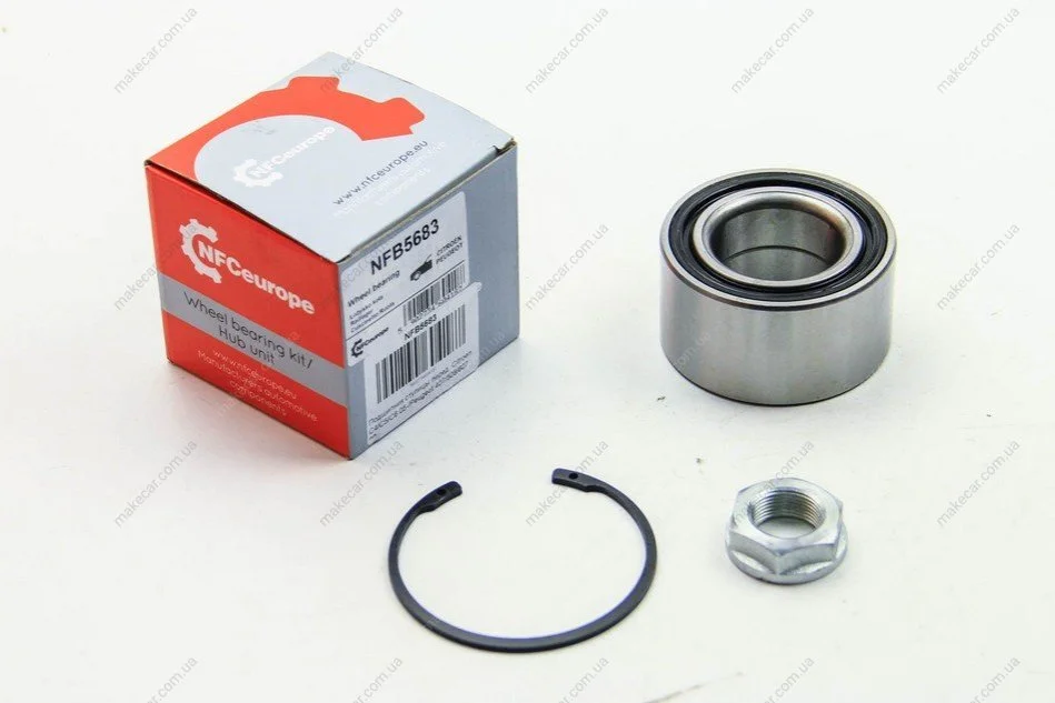 <strong>Підшипник маточини перед. Citroen C4/C5/C6 05-/Peugeot 407/508/607 00- NFC Europe NFB5683 (фото 1)</strong>