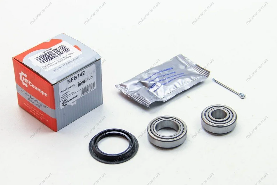 <strong>Підшипник маточини зад Caddy II 96>06.97/Audi 80/100/A4/A6 NFC Europe NFB742 (фото 1)</strong>