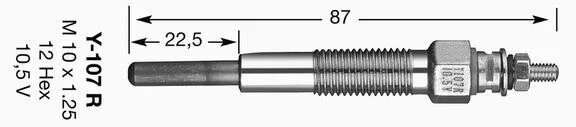 <strong>Свічка розжарювання NGK 1229 (фото 1)</strong>