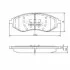 <strong>Гальмівні колодки NIPPARTS J3600911 (фото 1)</strong>