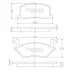 <strong>Гальмівні колодки NIPPARTS J3602057 (фото 1)</strong>