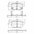 <strong>Гальмівні колодки NIPPARTS J3612034 (фото 1)</strong>