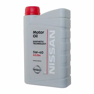 Моторна олива Nissan / Infiniti Motor Oil 5W-40 синтетична 1 л для NISSAN Ke90090032 фото товару