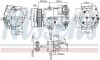 <strong>Компресор кондиціонера NISSENS 890058 (фото 1)</strong>