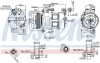 Купить Компрессор кондиционера NISSENS 890062 по низкой цене в Украине (фото 1)