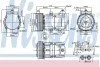 <strong>Компресор кондиціонера NISSENS 890081 (фото 1)</strong>