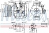 Компресор кондиціонера NISSENS 890153 (фото 1)