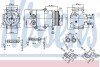 Купити Компресор кондиціонера NISSENS 890216 за низькою ціною в Україні (фото 1)