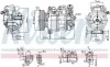 <strong>Компресор кондиціонера NISSENS 890246 (фото 1)</strong>