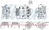 <strong>Компресор кондиціонера NISSENS 890655 (фото 1)</strong>