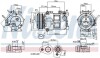 Компрессор кондиционера First Fit NISSENS 890693 (фото 1)