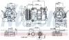 <strong>Компресор кондиціонера First Fit NISSENS 890693 (фото 1)</strong>