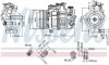<strong>Компресор кондиціонера NISSENS 890717 (фото 1)</strong>