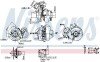 Купить BMW Турбіна X5 (E53) 3.0 d 03- NISSENS 93144 по низкой цене в Украине (фото 1)