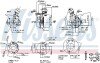 Купити Турбіна NISSAN X-TRAIL (T30) (01-) 2.2 dCi NISSENS 93150 за низькою ціною в Україні (фото 1)