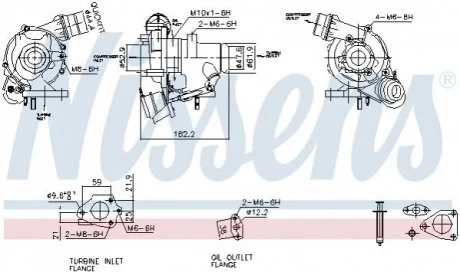 Торбіна для NISSENS 93426 фото товару