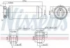 <strong>Осушувач OP VECTRA B(95-)1.6(+)[OE 1618 074] NISSENS 95058 (фото 1)</strong>