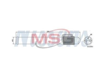 Осушувач кондиціонера для NISSENS 95360 фото товару