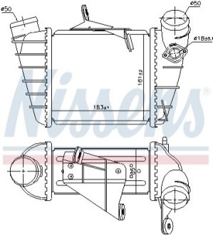 Радиатор наддува NISSENS 961200 фото товара