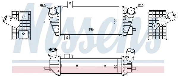 <strong>Інтеркулер NISSENS 961493 (фото 1)</strong>