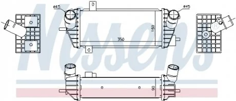 Інтеркулер для NISSENS 961493 фото товару