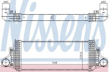 Интеркулер для NISSENS 96419 фото товара