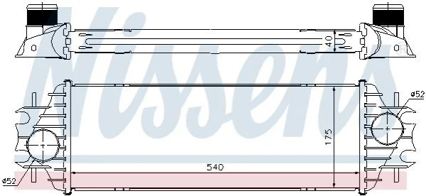 <strong>Інтеркулер NISSENS 96762 (фото 1)</strong>