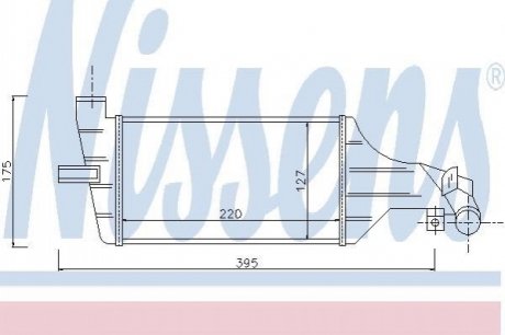 Радиатор наддува NISSENS 96789 фото товара