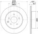 <strong>Диск гальмівний задній Renault Koleos 2.0, 2.5 (08-)/ Nissan Qashqai, X-Trail 1.6, 2.0, 2.2 (03-) NISSHINBO Nisshinbo ND2003K (фото 1)</strong>