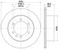 <strong>Диск гальмівний задній Nissan Patrol 2.8, 3.0, 4.2, 4.8 (00-) NISSHINBO Nisshinbo ND2045 (фото 1)</strong>